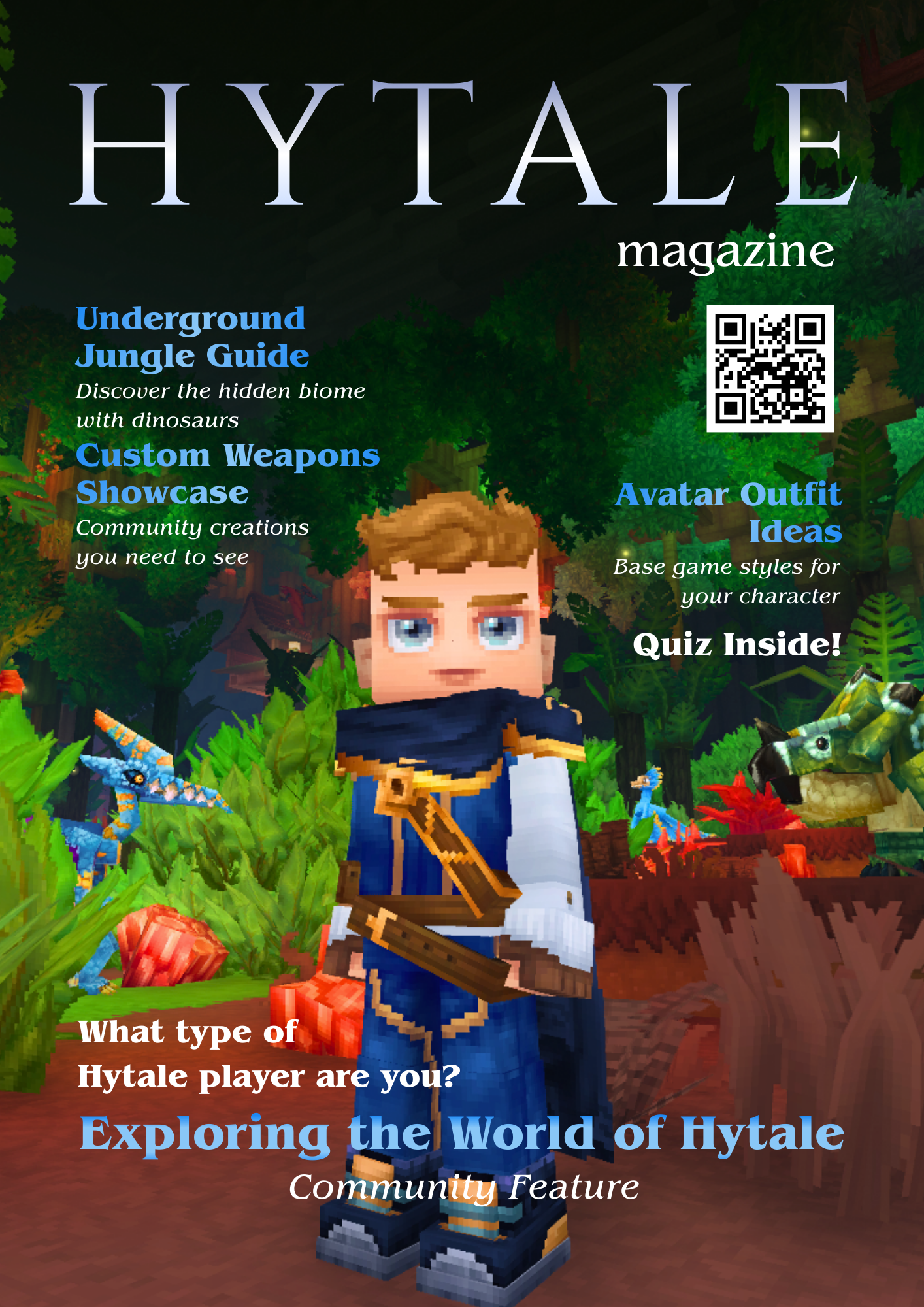 Explorer Guide: Underground Jungle Biome — Hytale Magazine Issue 001